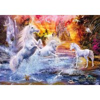 Clementoni - Wild Unicorns Puzzle 1500pc