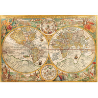 Clementoni - Ancient Map Puzzle 2000pc