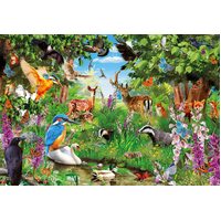 Clementoni - Fantastic Forest Puzzle 2000pc