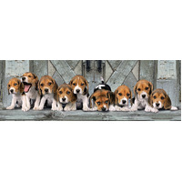 Clementoni - Beagles Panorama Puzzle 1000pc