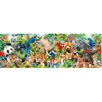 Clementoni - Wildlife Panorama Puzzle 1000pc
