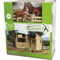 Collecta - Stable Playset with Horses 89695