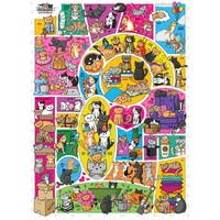 Cobble Hill - Doodlecats Puzzle 1000pc