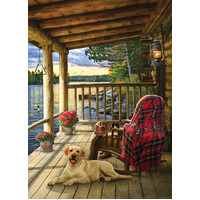 Cobble Hill - Cabin Porch Puzzle 1000pc