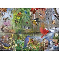 Cobble Hill - Birds Of The Season Puzzle 1000pc