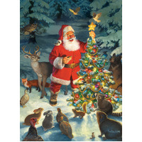 Cobble Hill - Santa's Tree Puzzle 1000pc