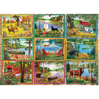 Cobble Hill - Postcards From Lake Country Puzzle 1000pc