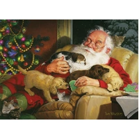Cobble Hill - Santa's Quiet Time Puzzle 1000pc