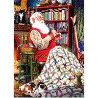Cobble Hill - Santa's Quilt Puzzle 1000pc