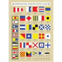 Cobble Hill - Maritime Signal Flags Puzzle 1000pc