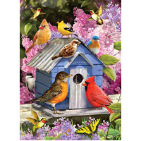 Cobble Hill - Spring Birdhouse Puzzle 500pc