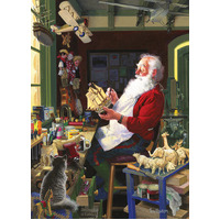 Cobble Hill - Santa's Workbench Puzzle 500pc