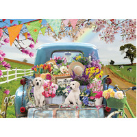 Cobble Hill - Country Truck In Spring Puzzle 500pc