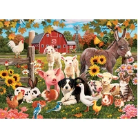 Cobble Hill - Family Farm Family Puzzle 350pc