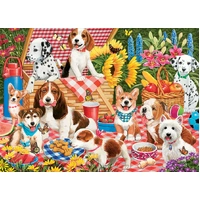 Cobble Hill - Picnic Party Family Puzzle 350pc
