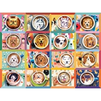 Cobble Hill - Puppy Lattes Large Piece Puzzle 275pc