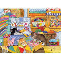 Cobble Hill - Crafty Kittens Puzzle 1000pc