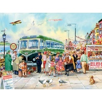 Cobble Hill - British Pier Large Piece Puzzle 275pc