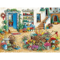 Cobble Hill - Fancy Flower Shop Large Piece Puzzle 275pc