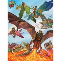 Cobble Hill - Dragon Flight Family Puzzle 400pc