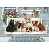 Cobble Hill - Porch Pals Family Puzzle 350pc