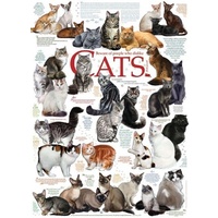 Cobble Hill - Cat Quotes Puzzle 1000pc