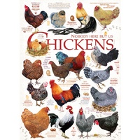 Cobble Hill - Chicken Quotes Puzzle 1000pc