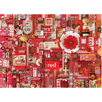 Cobble Hill - Rainbow Project Red Puzzle 1000pc
