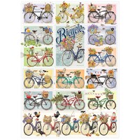 Cobble Hill - Bicycles Puzzle 1000pc
