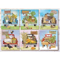 Cobble Hill - Farmer's Market Trucks Puzzle 1000pc