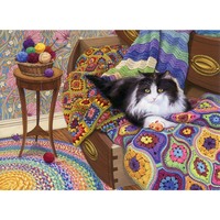 Cobble Hill - Comfy Cats Puzzle 1000pc