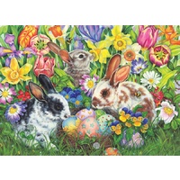 Cobble Hill - Easter Bunnies Puzzle 500pc