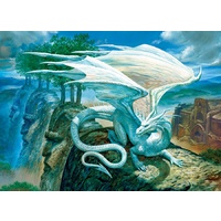 Cobble Hill - White Dragon Large Piece Puzzle 500pc