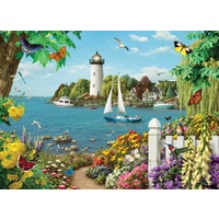 Cobble Hill - By the Bay Large Piece Puzzle 500pc