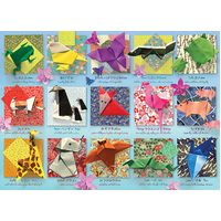 Cobble Hill - Origami Animals Large Piece Puzzle 500pc