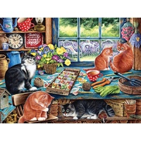 Cobble Hill - Cats Retreat Large Piece Puzzle 275pc