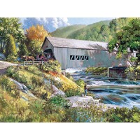 Cobble Hill - Covered Bridge Large Piece Puzzle 275pc