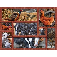 Cobble Hill - Farmyard Friends Large Piece Puzzle 275pc