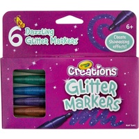 Crayola - Creations Glitter Markers (6 pack)
