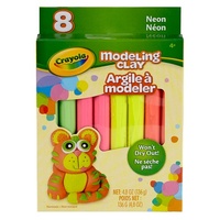 Crayola - Modelling Clay Neon (8 pack)