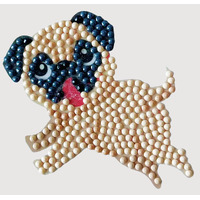 Craft Buddy - CrystalArt Sticker Kit - Playful Pup