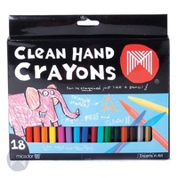 Micador Clean Hands Crayons (18 pack)