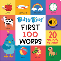 Ditty Bird - First 100 Words Board Book