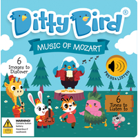 Ditty Bird - Music of Mozart Board Book