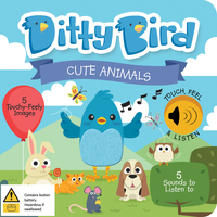 Ditty Bird - Cute Animals Board Book