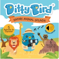Ditty Bird - Safari Animal Sounds Board Book