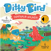 Ditty Bird - Dinosaur Sounds Board Book