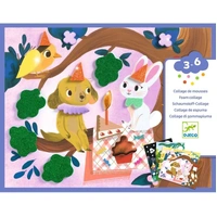 Djeco - Sparkling Parties Foam Collage