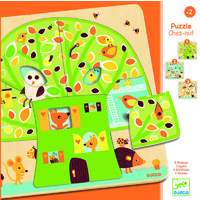 Djeco - Chez-nut Tree 3 Layer Puzzle