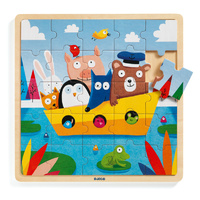Djeco - Boat Wooden Puzzle 25pc